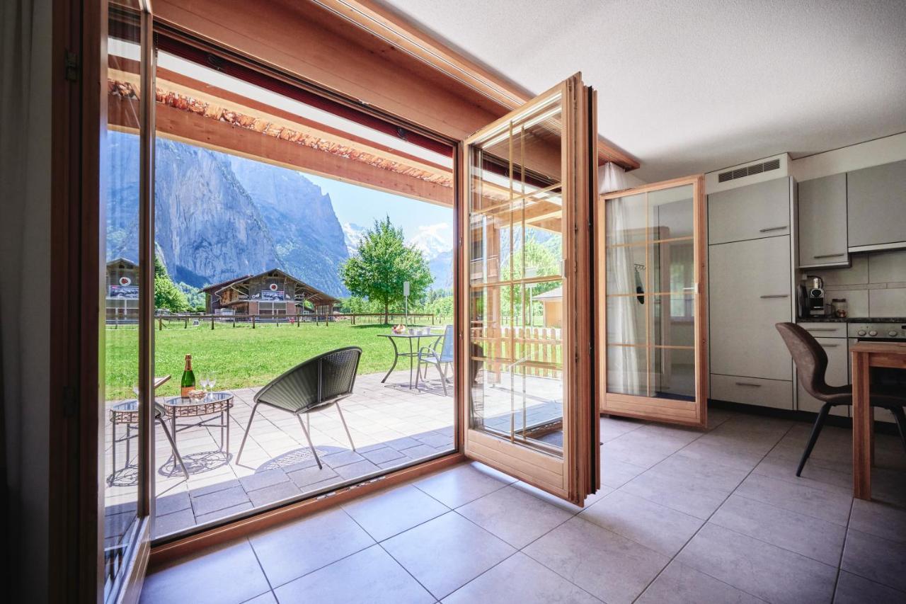 Apartment Truemmelbach, Comfortabl & Cozy, Private Terrace With Best Views Лаутербруннен Екстер'єр фото