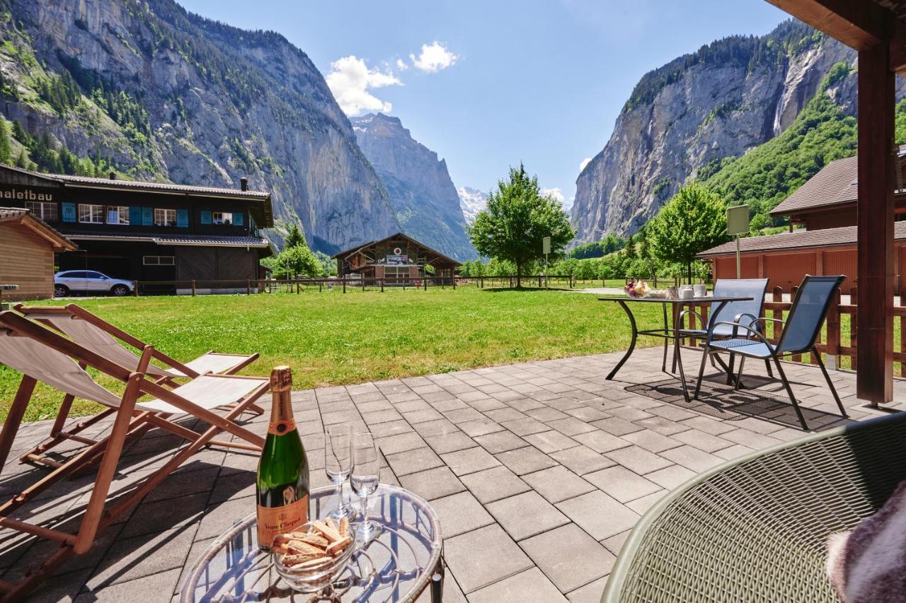 Apartment Truemmelbach, Comfortabl & Cozy, Private Terrace With Best Views Лаутербруннен Екстер'єр фото